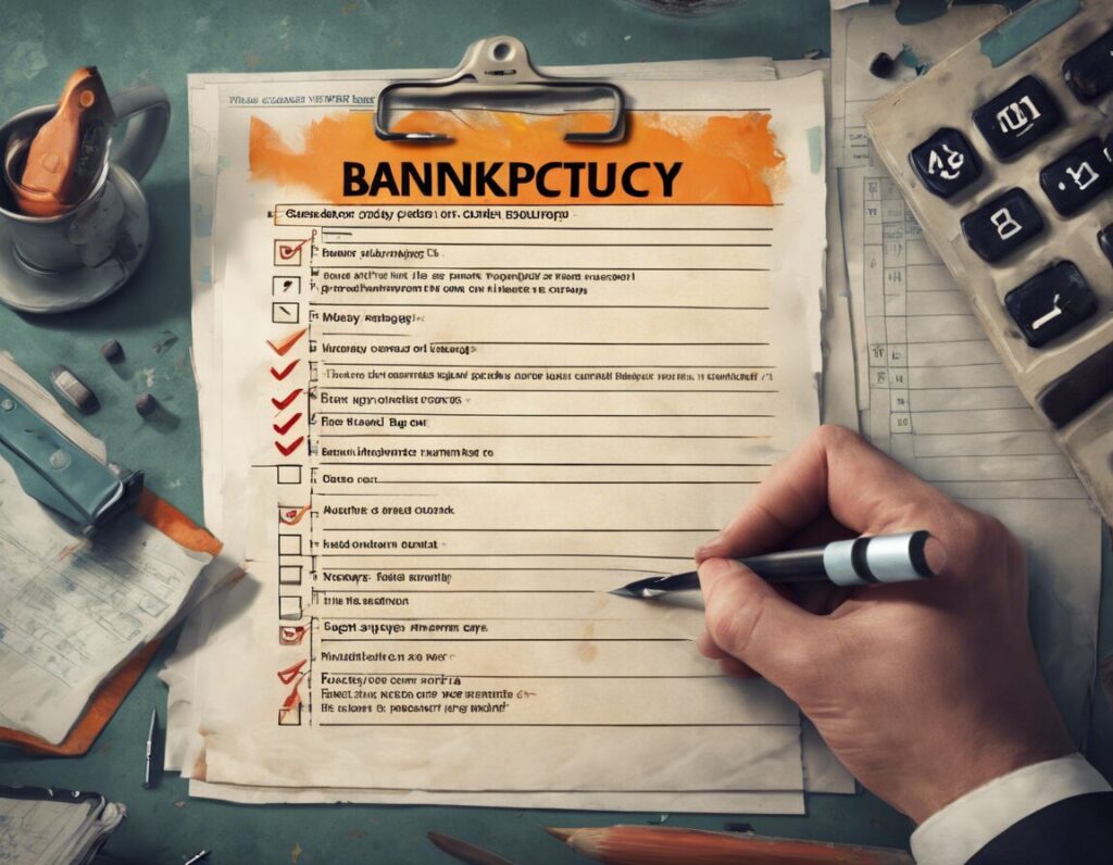 Список условий для банкротства